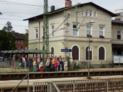 Aussenansicht Bargteheider Bahnhof