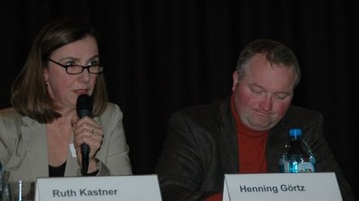 Ruth Kastner und Henning Görtz